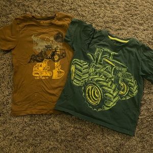 Boys size 7 T-shirts- Carhartt and John Deere